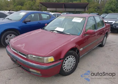 1991 Honda Accord Lx/Ex from USA, damaged, VIN 1HGCB7657MA101086